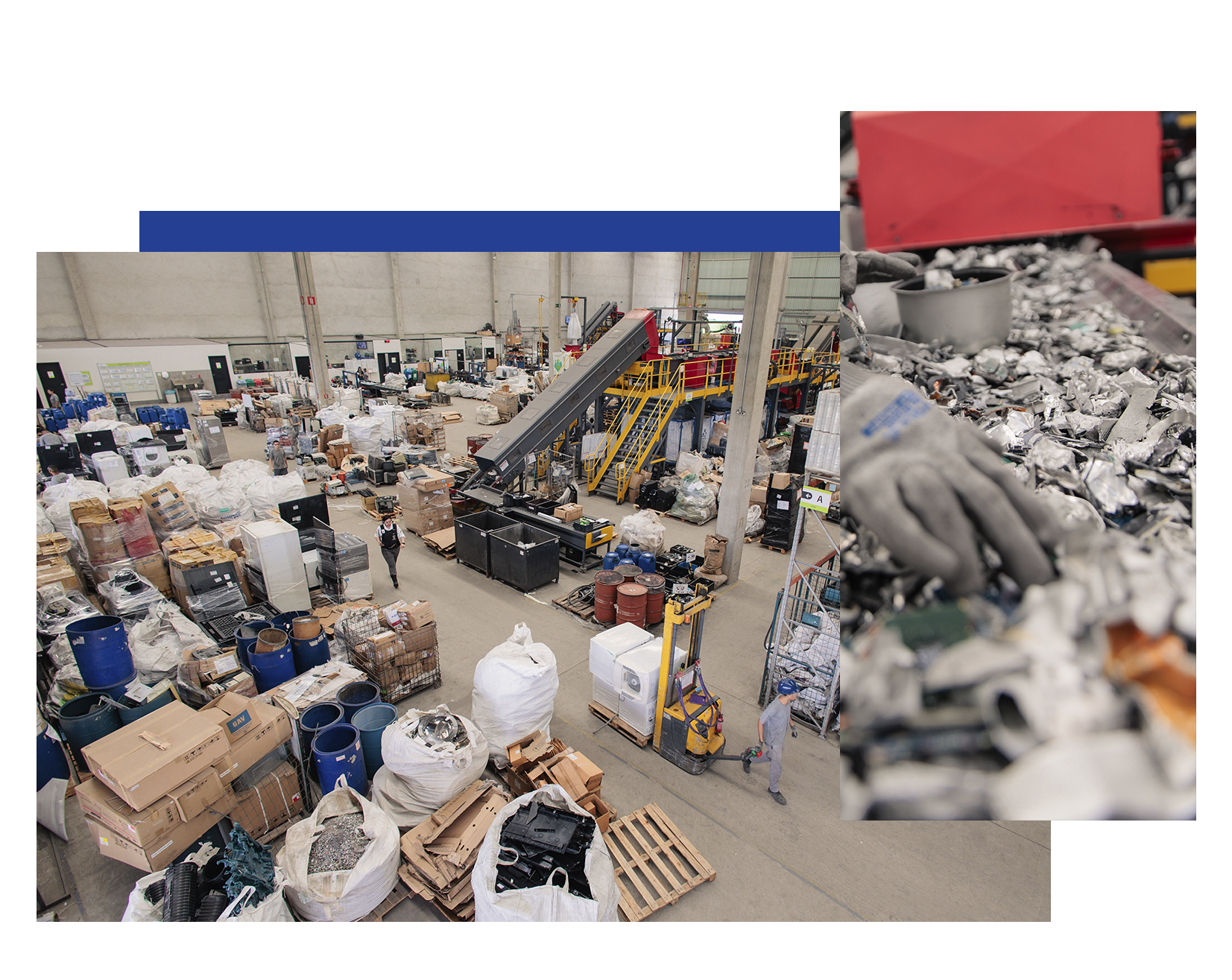 Planta de reciclagem de e-waste