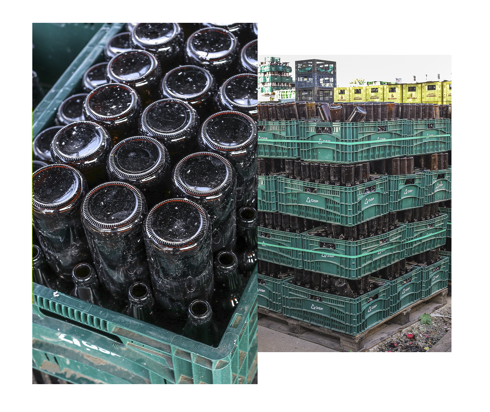 Reciclagem de vidro