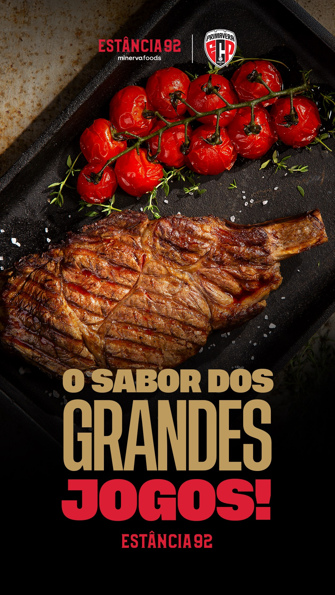 O sabor dos grandes jogos