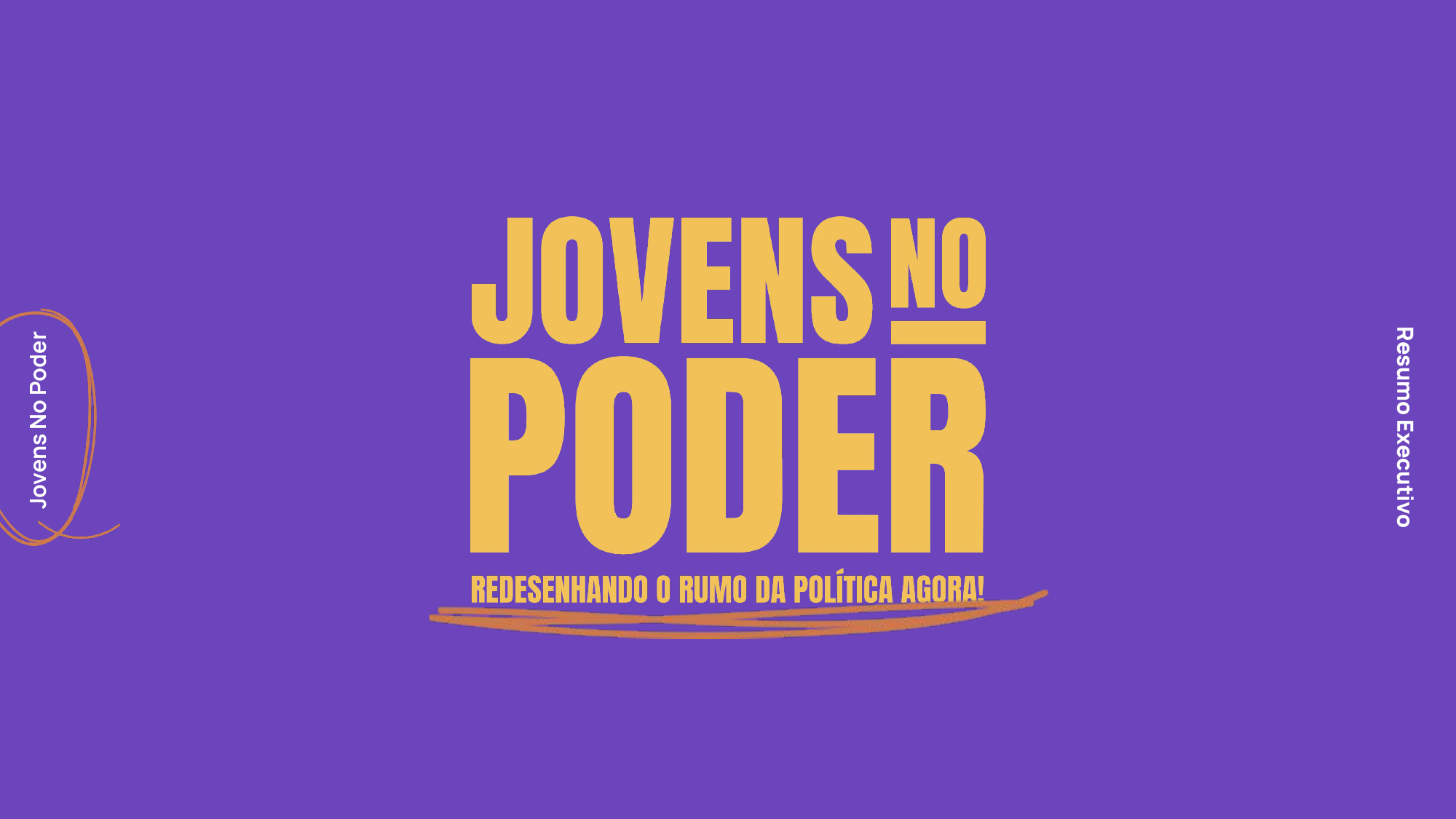 Capa da pesquisa Jovens No Poder, redesenhando o rumo da política agora